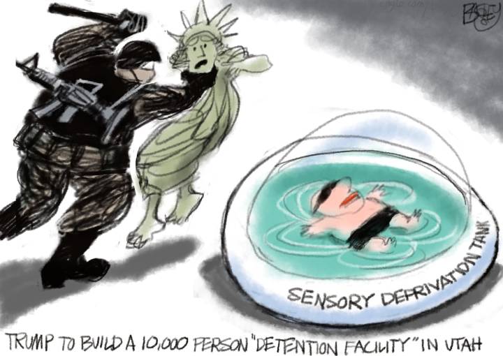 Bagley Cartoon: Sensory Deprivation