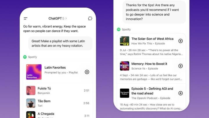 Spotify in ChatGPT lets Android create entire playlists without lifting a finger