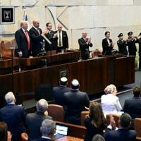 'Historic dawn': Trump takes victory lap in Israel