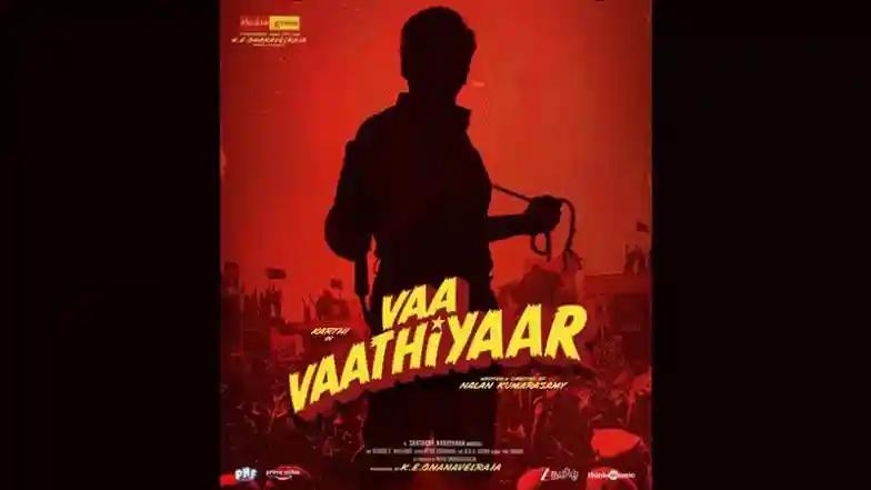 South ‘Vaa Vaathiyaar’ Release Date: Nalan Kumarasamy’s Action-Packed Film Starring Karthi and Krithi Shetty To Hit Theatres on December 5, 2025 (View Poster)
