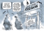 Trygve Olson cartoon: Great Pains