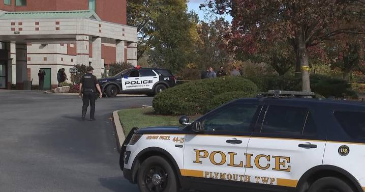 2 Plymouth Township police officers taken to hospital after driver strikes them, officials say
