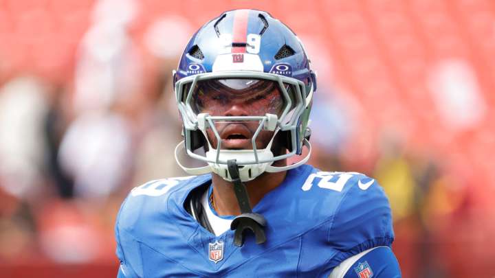 Tracy opens up about having to replace Skattebo in Giants lineup