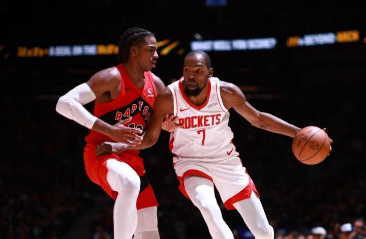 Kevin Durant lleva al triunfo a Rockets 139