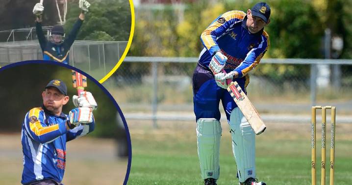 TCL cricketer Andrew Fitz becomes Trevallyn's leading runscorer