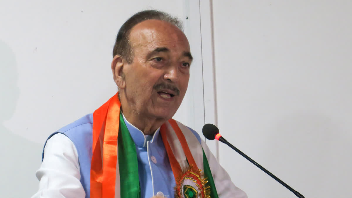 DPAP Will Not Fight Upcoming Bypolls In J-K's Budgam, Nagrota Assembly Seats: Azad