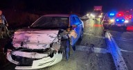 Highway 3 crash near Arlington sends two to hospital