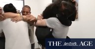 Israeli hostages David and Ariel Cunio are reunited with loved ones