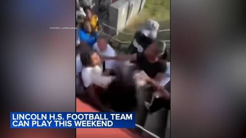 Suspension amended for some Lincoln High School football team members after brawl