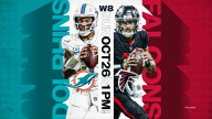 How to Watch Dolphins vs Falcons: Live Stream NFL Week 8, TV Channel