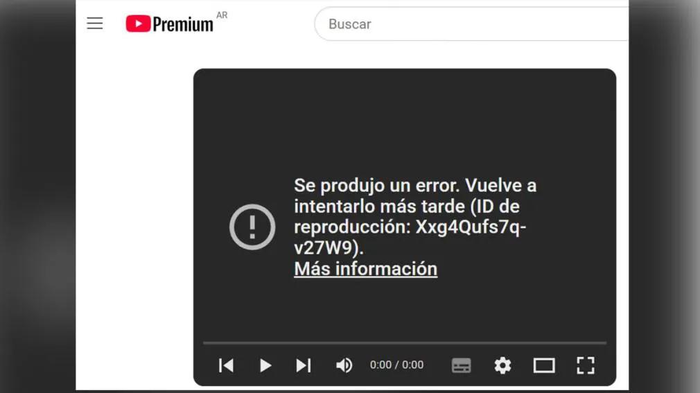 Caída global de YouTube: Usuarios reportan fallas para reproducir videos