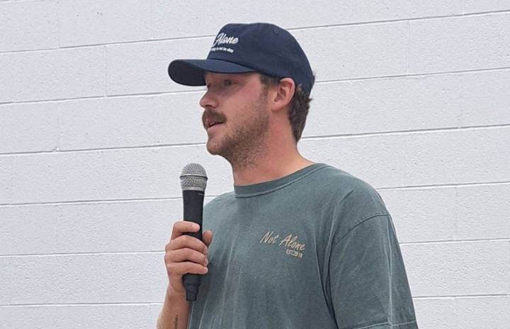 Humboldt Broncos survivor delivers powerful message to students
