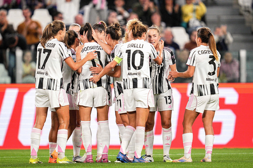 Salvai scores twice as Juventus beats Benfica in Women's Champions League opener