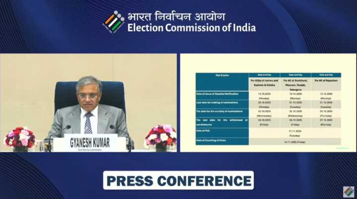 Bihar Assembly Elections 2025 to Be Held in Two Phases; EC Unveils 17 New Initiatives