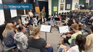 Program of note: Snow Canyon Middle School special needs students, peer mentors connect through music