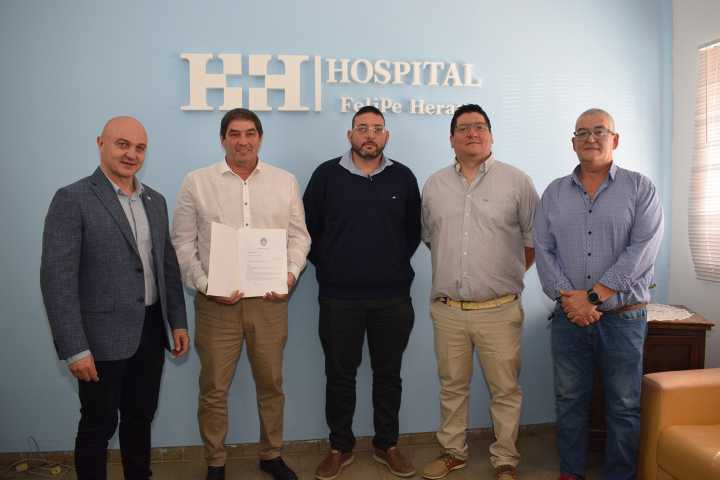 Asumió el nuevo equipo directivo del Hospital Felipe Heras de Concordia