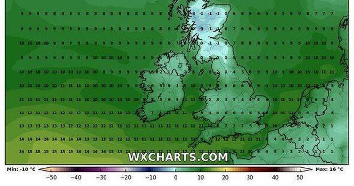 Scotland to freeze as maps show brutal -3C cold snap next week