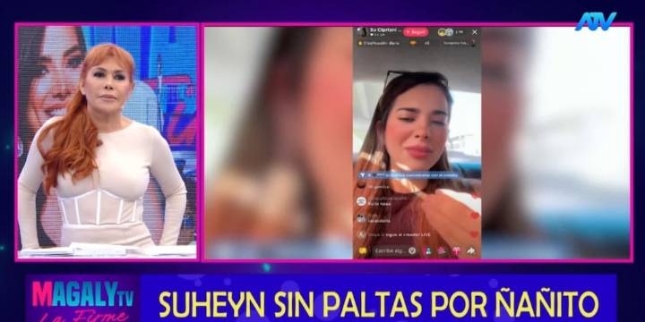 Magaly Medina a saliente de Suheyn Cipriani: “Un hombre que te ama no te esconde ni te hace comer en el carro”