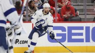 Lightning’s Victor Hedman shrugs off missed scoring chance in OT loss to Red Wings
