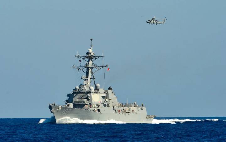 USS Gravely Ancla en Trinidad y Tobago: El Destructor de EE. UU. Llega a las Costas de Venezuela (VIDEO)