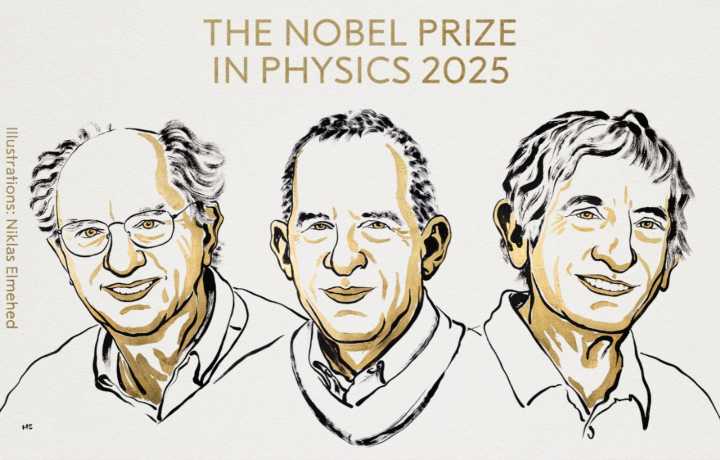 Nobel Prize for physics goes to 3 scientists for discoveries in q...