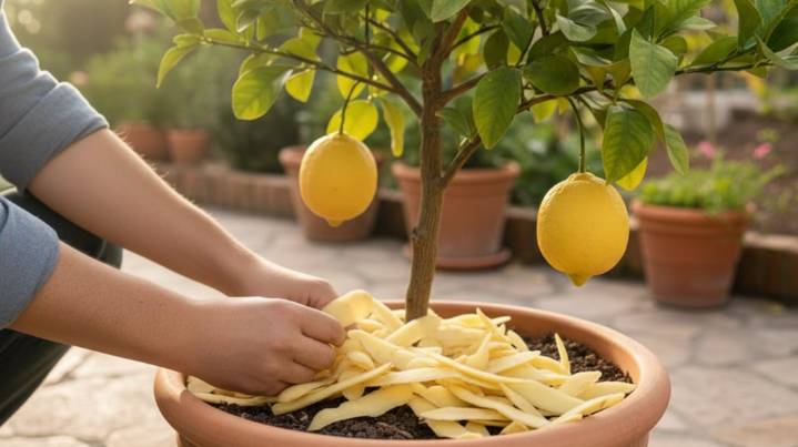 Agregar cáscaras de papa al pie del limonero: para qué sirve y qué beneficios tiene