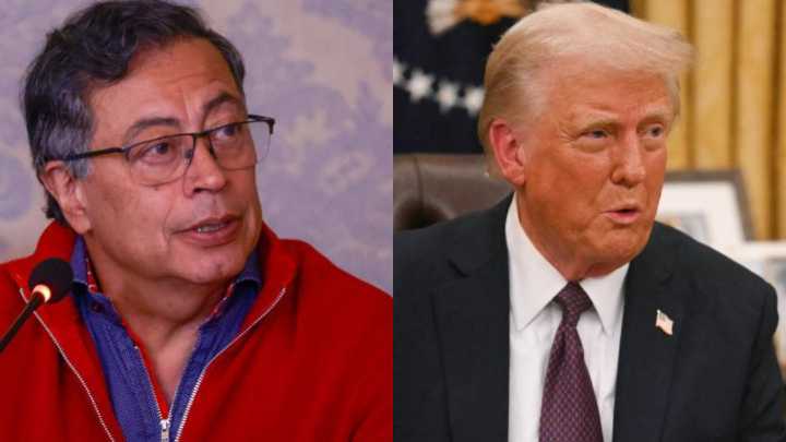 Andanada de trinos de Gustavo Petro en respuesta a Trump por vincularlo con el narcotráfico: ‘El problema es con Trump no con los EE. UU.’