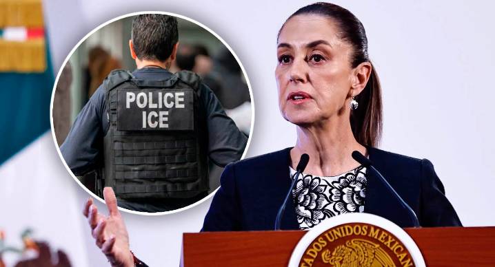 Niega Sheinbaum que en México haya grupos criminales que busquen matar a agentes de ICE: “No hay información”