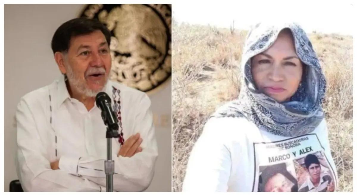 Ceci Flores invita a Noroña a búsqueda de desaparecidos: “No necesita ir tan lejos para quitarse esas ganas de ayudar”
