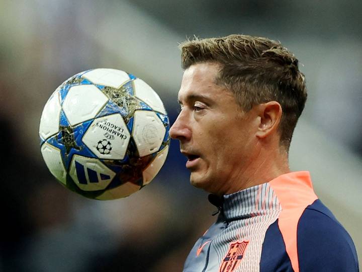 Siguen las bajas en el Barcelona; Lewandowski, lesionado