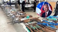 EU incauta 400 armas con destino a México; Johnson celebra