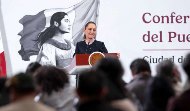 Sheinbaum confía en que se resolverá suspensión de vuelos entre EEUU y AIFA