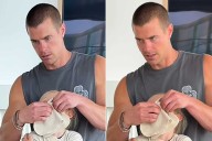 Man Demonstrates Unconventional Technique for Calming Down Kids (Exclusive)