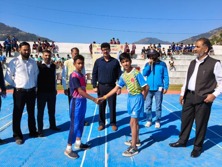 Inter-District Divisional Level Under-14 Boys Kho-Kho Tournament kicks off at Sports Stadium Doda