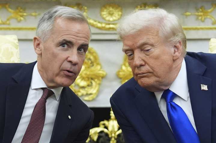 Trump says Canadians will travel to the US again after a trade deal is worked out