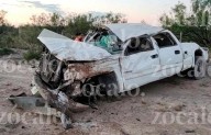Aparatoso accidente en la Carretera 57, a la altura de Río Escondido, deja un lesionado grave