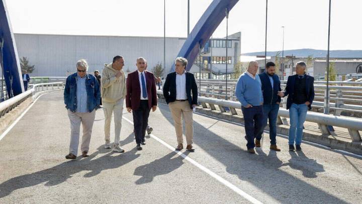 Inaugurada la ampliación del Puente Nuevo sobre el Híjar que reducirá el riesgo de inundaciones