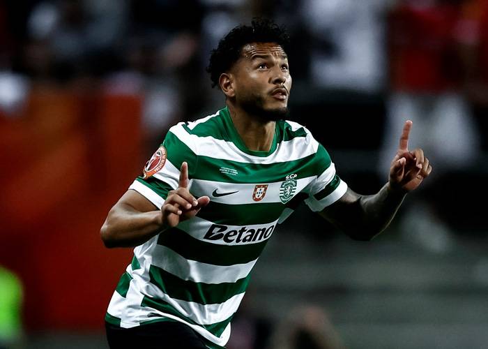 Luis Suárez, gol en la derrota del Sporting 2×1 con Nápoles en la Fase Liga de Champions