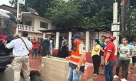 Continúa la asistencia a comunidades afectadas por lluvias en la Huasteca