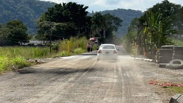 Quedó reparado el socavón en la carretera Córdoba