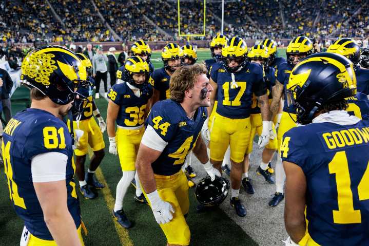 Michigan’s booming rushing attack has an unsung hero