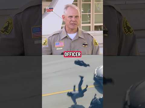 The sheriff said an off-duty officer collided the motorcycle during the high