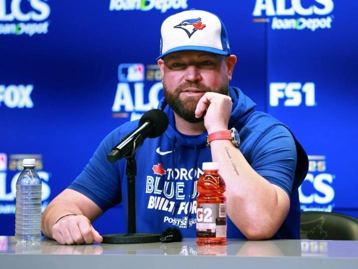 Blue Jays' John Schneider likes this costume much better | Grande Prairie Daily Herald Tribune