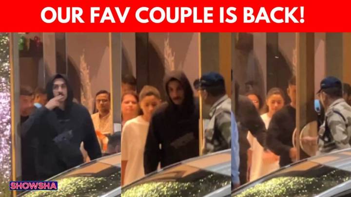 Ranbir Kapoor & Wifey Alia Bhatt Keep It Super Comfy As They Arrive At Kalina Airport