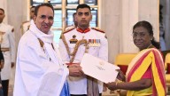 The President of India, Droupadi Murmu accepted credentials by the Ahmedou Sidi Mohamed, Ambassador of the Islamic Republic of Mauritania