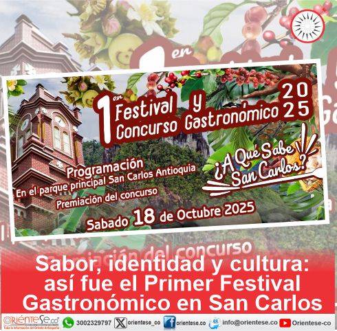 Sabor, identidad y cultura: así fue el Primer Festival Gastronómico en San Carlos