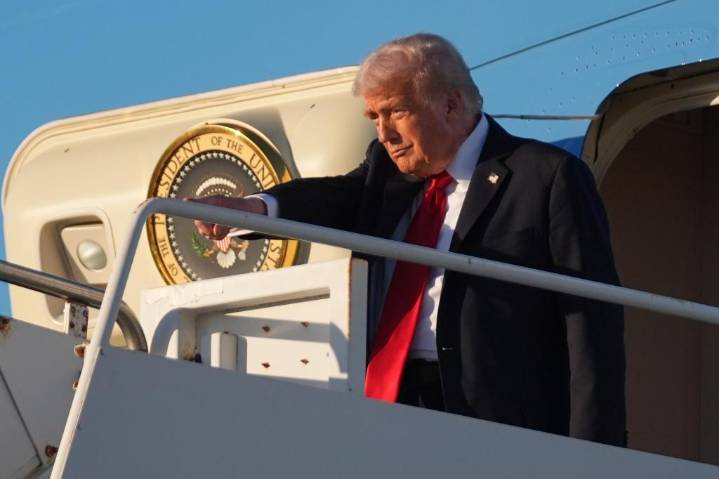 Secret Service agents find hunting stand with sightline to Air Force One in Florida