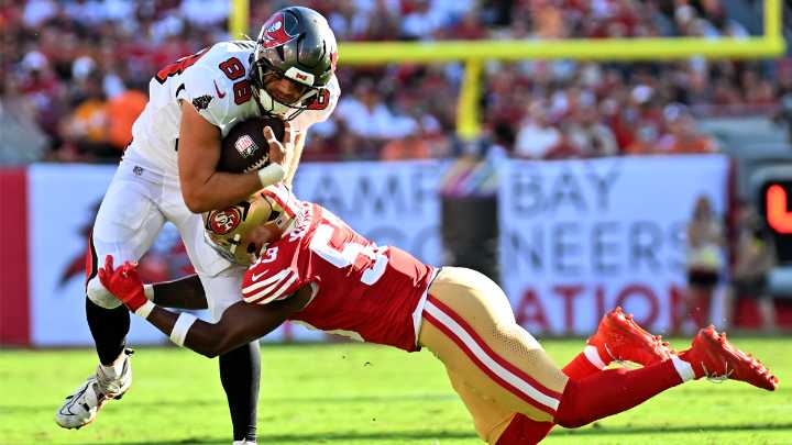 How PFF graded Fred Warner-less 49ers in loss to Buccaneers – NBC Bay Area
