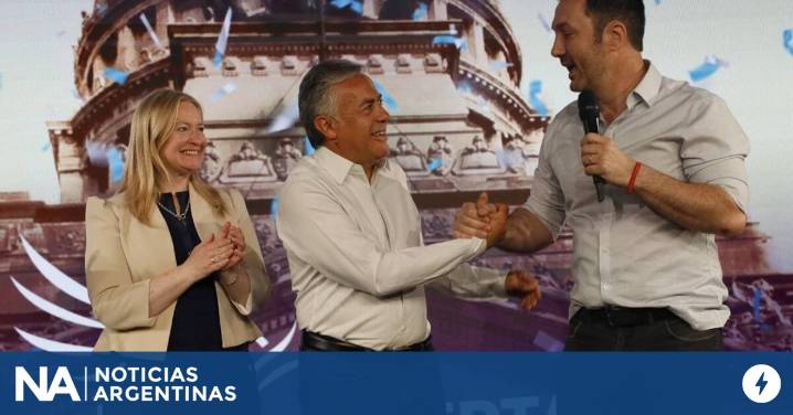 La alianza de Alfredo Cornejo y LLA se impuso en Mendoza, con Luis Petri a la cabeza