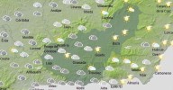 Tiempo Granada | Cielos nubosos y posibles precipitaciones este martes